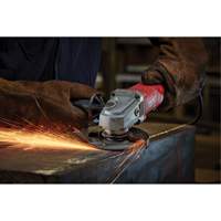 Small Angle Grinder, 4-1/2", 120 V, 11 A, 12000 RPM Sécurité Médic