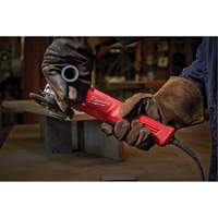 Small Angle Grinder, 4-1/2", 120 V, 11 A, 12000 RPM Sécurité Médic