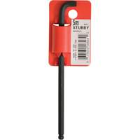 Long-Arm Hex Key Wrench, Ball End, 5 mm x 119 mm L, L Shape Sécurité Médic
