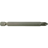 Pro-Tip&reg; Power Driver Bit, Phillips, #1 Tip, 3/16" Drive Size, 3" Length Sécurité Médic