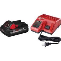 Ensemble de charge de blocs-pile M18 Redlithium High Output CP3.0, 18 V, Lithium-ion Sécurité Médic