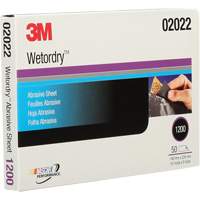 Wetordry 401Q Abrasive Sheet, 5-1/2" x 9", Fine Grit, Silicon Carbide Sécurité Médic