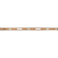 Eco-Tech&reg;  Bamboo Level, I-Beam, 48" L, Wood, 3, Non-Magnetic Sécurité Médic