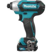 CXT Impact Driver Kit, 1/4", 970 in-lbs Max. Torque, 12 V, Lithium-Ion Sécurité Médic