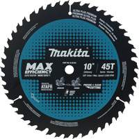 Lame de scie &agrave; onglets, 10", 45 dents, Pour Bois Sécurité Médic