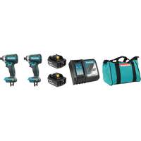 LXT&reg; 2-Tool Brushless Motor Combo Kit, Lithium-Ion, 18 V Sécurité Médic