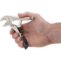 Pince-&eacute;tau avec coupe-fil Fast Release, Longueur 5", M&acirc;choire courb&eacute;e Sécurité Médic