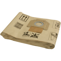 Paper Vacuum Filter Bags, 1 US gal. Sécurité Médic