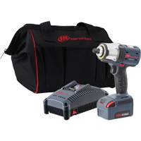 IQv20 Compact Cordless Impact Wrench Kit, 20 V, 1/2" Socket Sécurité Médic
