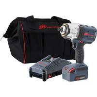IQv20 High Torque Cordless Impact Wrench Kit, 20 V, 1/2" Socket Sécurité Médic