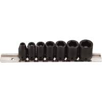 Magnetic Socket Set, 7 Pcs, Impact, 1/4" Drive Size Sécurité Médic
