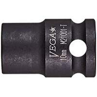 Thin Walled Socket, Impact, 8 mm, 3/8" Drive, 6 Points Sécurité Médic