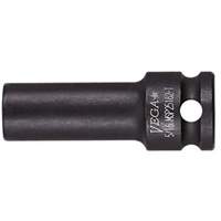 Thin Walled Socket, Impact, 1/2", 3/8" Drive, 6 Points, Deep Sécurité Médic