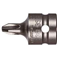 Bit Socket, Phillips, #3 x 1-1/2" L, 1/2" Drive Sécurité Médic