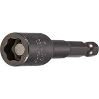 Tourne-&eacute;crou &agrave; lobes, Embout 1/4", Prise 1/4", 2-9/16" lo, Magn&eacute;tique Sécurité Médic