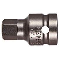 Socket Bit, Hex, 6 mm x 1-1/2" L, 1/2" Drive Sécurité Médic