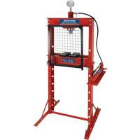 Hydraulic Shop Press with Grid Guard, 20 tons Capacity Sécurité Médic