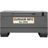 Jobsite Storage Box, 32" x 19" x 17-13/16", Steel, Grey Sécurité Médic