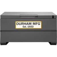 Jobsite Storage Box, 48" x 24" x 27-13/16", Steel, Grey Sécurité Médic