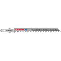 Clean Cutting Wood Jigsaw Blade, Bi-Metal, T-Shank, 4" L, 6 TPI Sécurité Médic