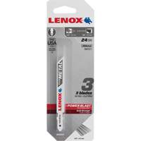 Metal Cutting Jigsaw Blade, Bi-Metal, T-Shank, 3-5/8" L, 6 TPI Sécurité Médic