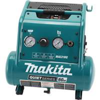 Compresseur d'air s&eacute;rie Quiet, &eacute;lectrique, 2 gal. (2,4 gal. US), 135 PSI, 120/1 V Sécurité Médic