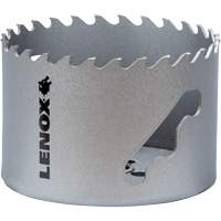SPEED SLOT&reg; Carbide Tipped Hole Saw, 3", Bi-Metal Sécurité Médic