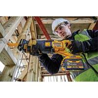 FlexVolt&reg; Max Brushless Reciprocating Saw (Tool Only), 60 V, Lithium-Ion Battery, 0-3000 SPM Sécurité Médic