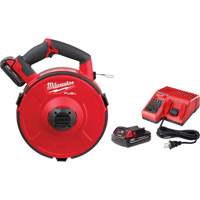Ensemble de ruban de tirage en acier M18 Fuel Angler de 120 pi Sécurité Médic