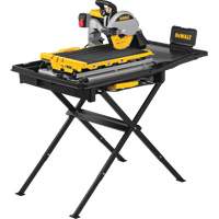 High Capacity Wet Tile Saw Sécurité Médic