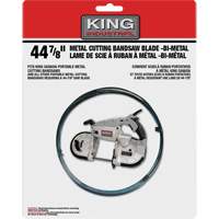 Band Saw Blade, Bi-Metal, 44-7/8" L x 1/2" W x 0.02" Thick, 10-14 TPI Sécurité Médic