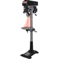 Variable Speed Drill Press, 15", 5/8" Chuck, 3300 RPM Sécurité Médic