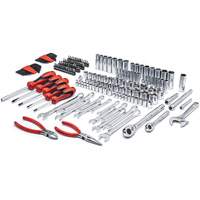 Jeu d'outils m&eacute;triques/SAE de qualit&eacute; professionel &agrave; 6 pans et &agrave; prise 3/8" Sécurité Médic
