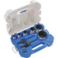 Plumber Bi-Metal Hole Saw Set, 9 Pieces Sécurité Médic