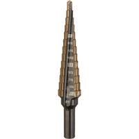 Foret &eacute;tag&eacute;, 1/8"/#1 - #1/1/2", Incr&eacute;ments de 1/32", Acier rapide au cobalt Sécurité Médic
