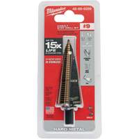 Foret &eacute;tag&eacute;, 7/8"/#9 - #9/1-1/8", Incr&eacute;ments de 1/32", Acier rapide au cobalt Sécurité Médic