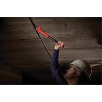 Cl&eacute; &agrave; tuyau adaptable Cheater, Cap des m&acirc;choires 2-1/2", Longueur 18"/24"/10", Fini Rev&ecirc;tement en poudre, Prise Ergonomique Sécurité Médic