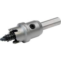 Scies-cloches au carbure monobloc, 3/4", Profondeur de la coupe de 3/16" Sécurité Médic