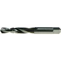 DRILLCO Combined Tap & Drill, #4, High Speed Steel, 118° Point Sécurité Médic
