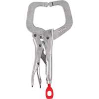 Serre-joint verrouillable Torque Lock avec m&acirc;choires r&eacute;guli&egrave;res, Capacit&eacute; de 6" (152 mm) Sécurité Médic