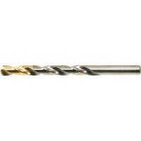 DRILLCO TiN Tipped Jobber Drill Bit, High Speed Steel, 1/16", 1-7/8" L, 7/8" Flute, 135° Point Angle Sécurité Médic