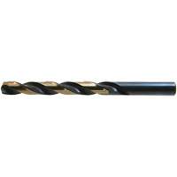 DRILLCO Heavy-Duty Jobber Drill, High Speed Steel, A, 3-7/8" L, 2-5/8" Flute, 135° Point Angle Sécurité Médic