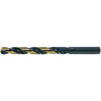 DRILLCO Heavy-Duty Jobber Drill Bit, High Speed Steel, #1, 3-7/8" L, 2-5/8" Flute, 135° Point Angle Sécurité Médic