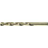 Foret court DRILLCO, Cobalt, #1, 3-7/8" lo, 2-5/8" Cannelure, 135° Angle Sécurité Médic