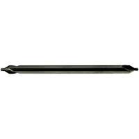 DRILLCO Combined Centre Drill & Countersink, #4, 1/8" Small Diameter, 5/16" Large Diameter, High Speed Steel Sécurité Médic