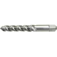 Taraud &agrave; main &agrave; cannelure spiral&eacute;e DRILLCO, Acier rapide, Filet 1/4"-20 Sécurité Médic