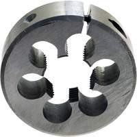 Fili&egrave;re ronde ajustable pour tuyaux DRILLCO, Filet de 1/16"-27, Acier rapide Sécurité Médic