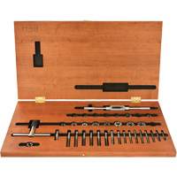 DRILLCO Tap & Hex Die Set, 36 Pieces Sécurité Médic