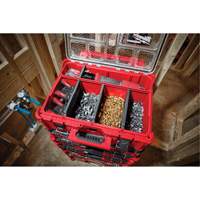 Organisateur grande capacit&eacute; Packout, 15-1/5" x 19-7/10" x 7", Rouge Sécurité Médic