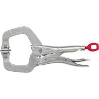 Pince-&eacute;tau en C &agrave; m&acirc;choires pivotantes Torque Lock, Longueur 6", Pinces serre-joints Sécurité Médic